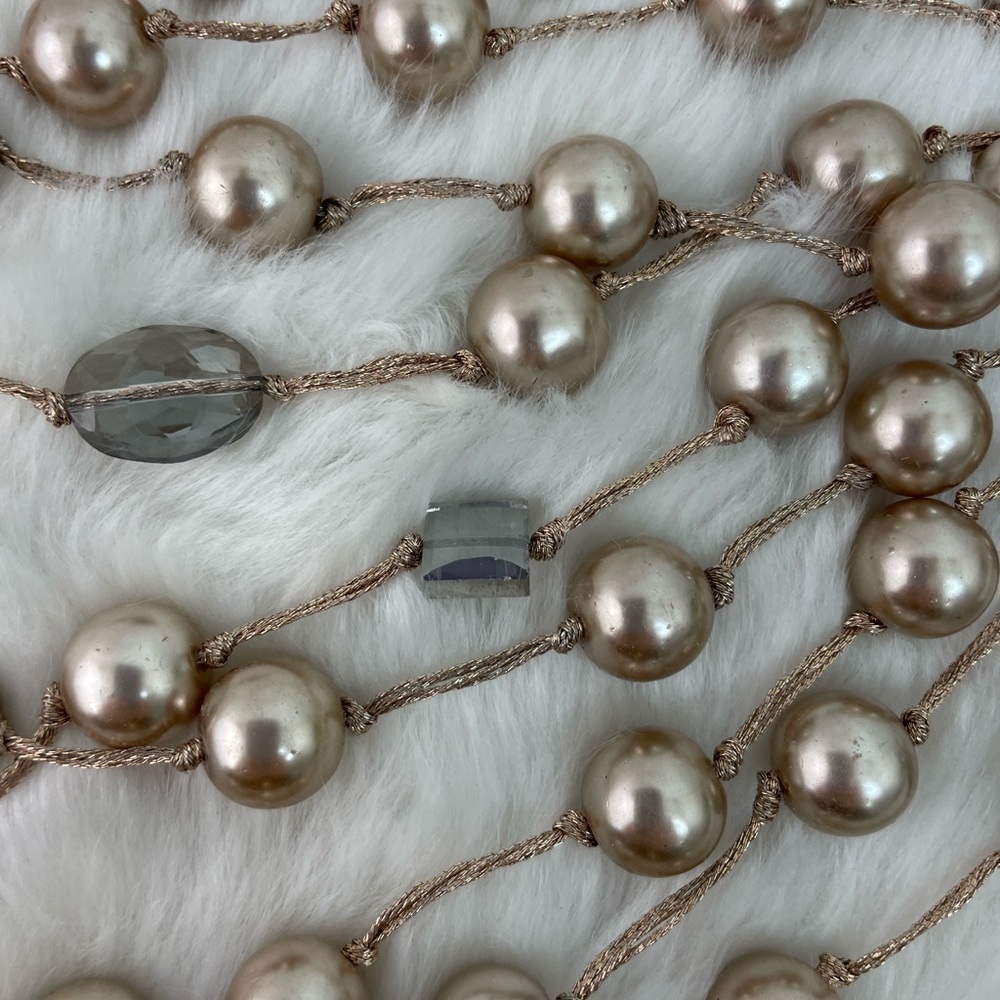 Gardenia Jewelry Statement Necklace New - Picture 5 of 6